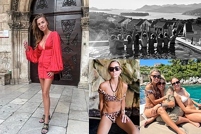 Prieš vestuves V.Skaisgirė šventė mergvakarį Dubrovnike: „Nuo pirmos sekundės buvo nepakartojama“