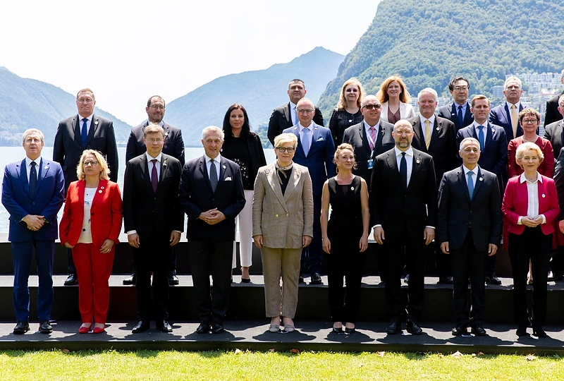 Ingrida Šimonytė Ukrainos atstatymo konferencijoje / Vyriausybės nuotr.