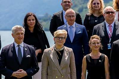 Ingrida Šimonytė Ukrainos atstatymo konferencijoje / Vyriausybės nuotr.