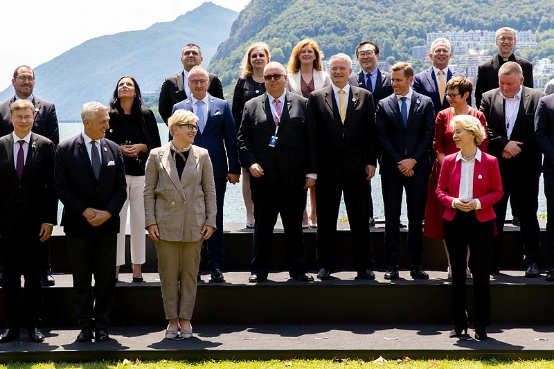 Ingrida Šimonytė Ukrainos atstatymo konferencijoje / Vyriausybės nuotr.