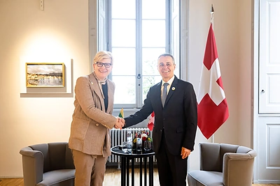 Ingrida Šimonytė Ukrainos atstatymo konferencijoje / Scanpix nuotr.