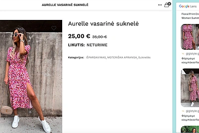 Luxur.lt parduotuvė / Ekrano nuotr.