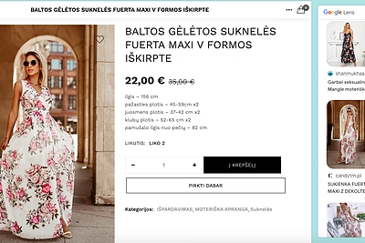 Luxur.lt parduotuvė / Ekrano nuotr.