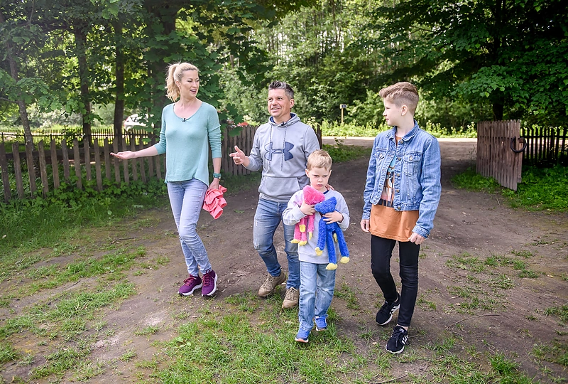 Norvilų kelionės į Kazlų Rūdą akimirka / Tomo Petrovskio nuotr.