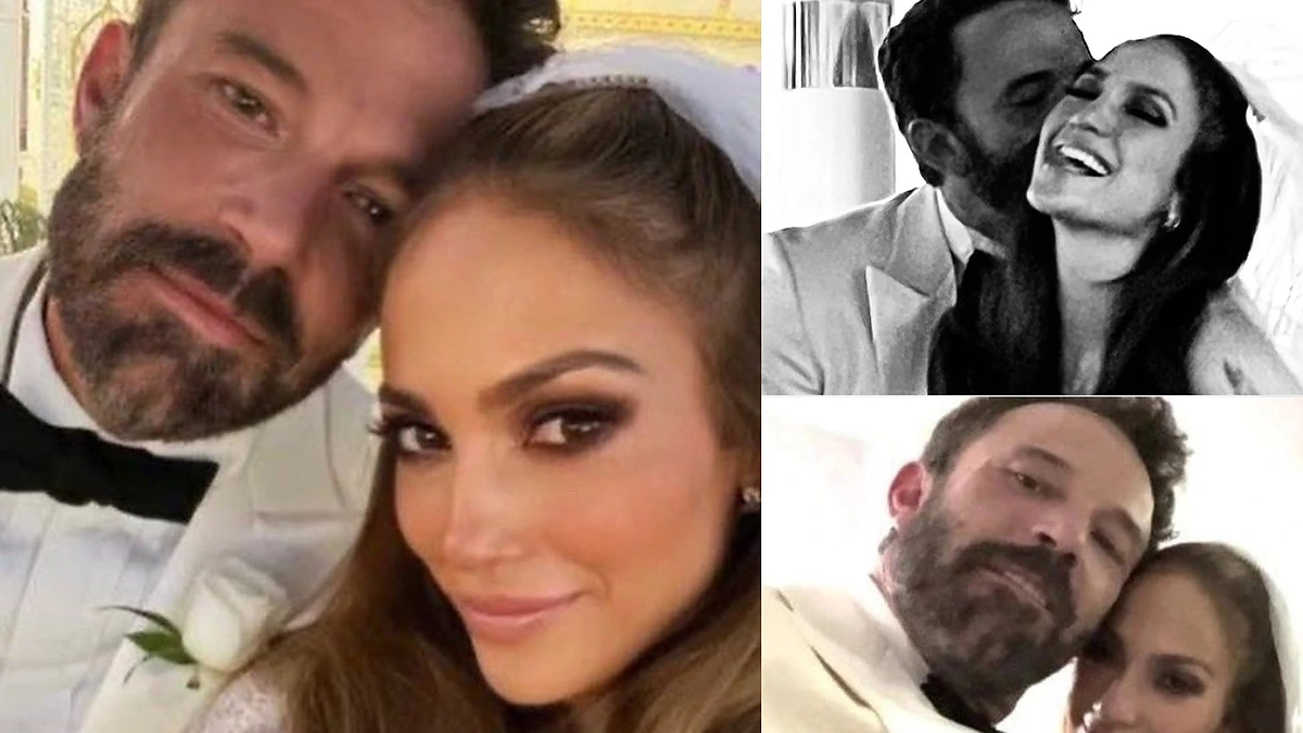 Jennifer Lopez ir Benas Affleckas / Socialinių tinklų nuotr. iš OnTheJLo.com puslapio