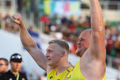 Mykolas Alekna ir Andrius Gudžius / „Reuters“/„Scanpix“ nuotr.