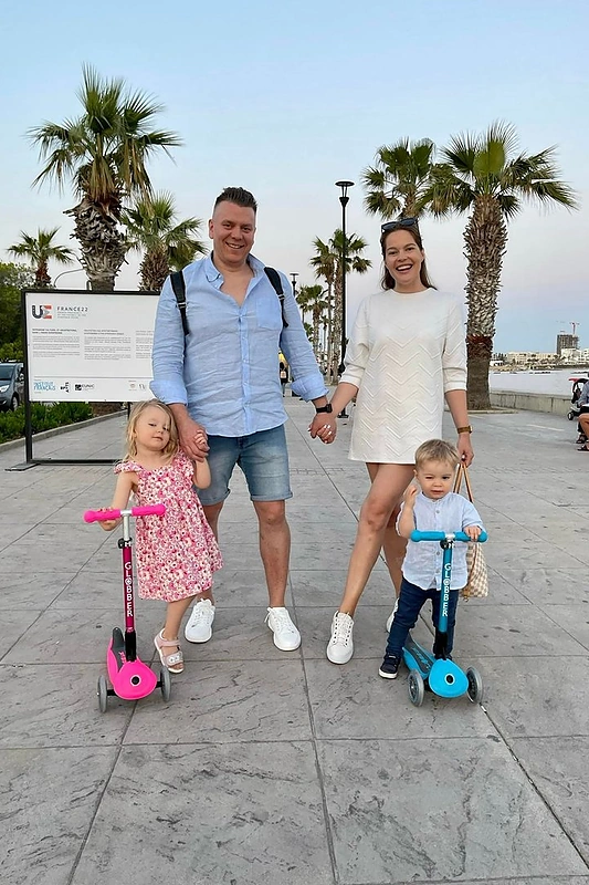 Gretės Brokienės gyvenimas Kipre / Asmeninio albumo nuotr.