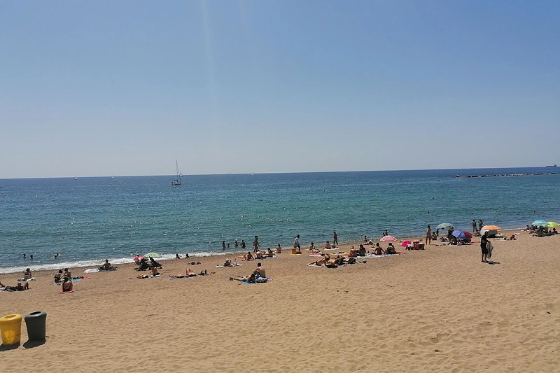 Paplūdimys Barselonoje / Asmeninio albumo nuotr.