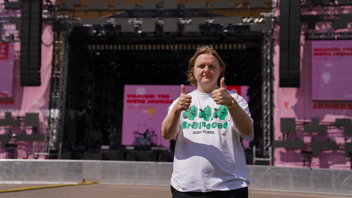 Lewis Capaldi Vilniuje / Asmeninio albumo nuotr.