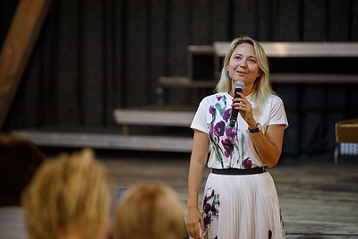 Etno-miuziklo „Iš laisvės šaknų“ premjeros akimirka / Erlendo Bartulio nuotr.