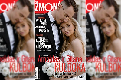 Arnoldas ir Gitana Kulbokai: atsisveikinę su NBA iškėlė vestuves Lietuvoje