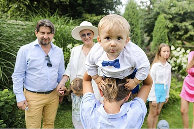 Kristinos ir Povilo Strolių sūnaus krikštynos / Teodoro Biliūno nuotr.