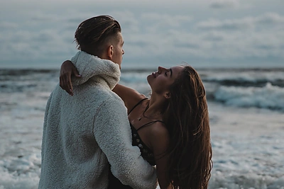 Priešvestuvinė Agnės ir Tomo Legenzovų fotosesija / Elžbietos Markovskos nuotr.