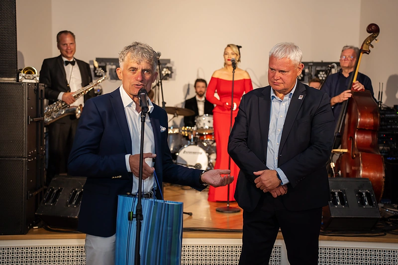 Jūros šventės – Klaipėdos mero padėkos vakaro svečiai / Jūros šventės organizatorių nuotr.