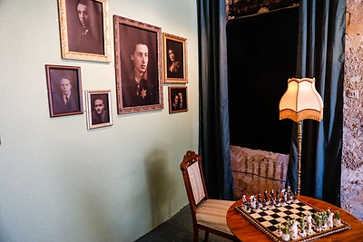 Jenny Kagan paroda „Iš tamsos“ / Teodoro Biliūno / BNS nuotr.