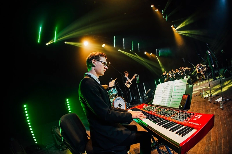 Marijono Mikutavičiaus koncertas su Kauno bigbendu / Lauryno Trimonio nuotr.