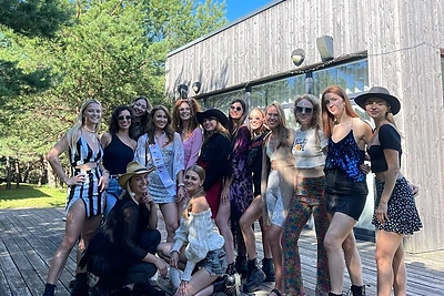 Sigitos Belickaitės mergvakario akimirka / Asmeninio archyvo nuotr.