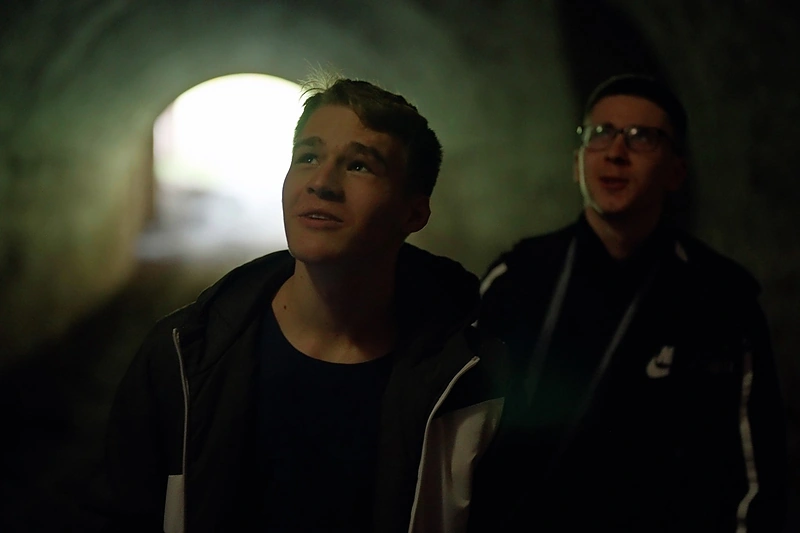 Filmo „Karta.EU“ filmavimo akimirka / Asmeninio albumo nuotr.