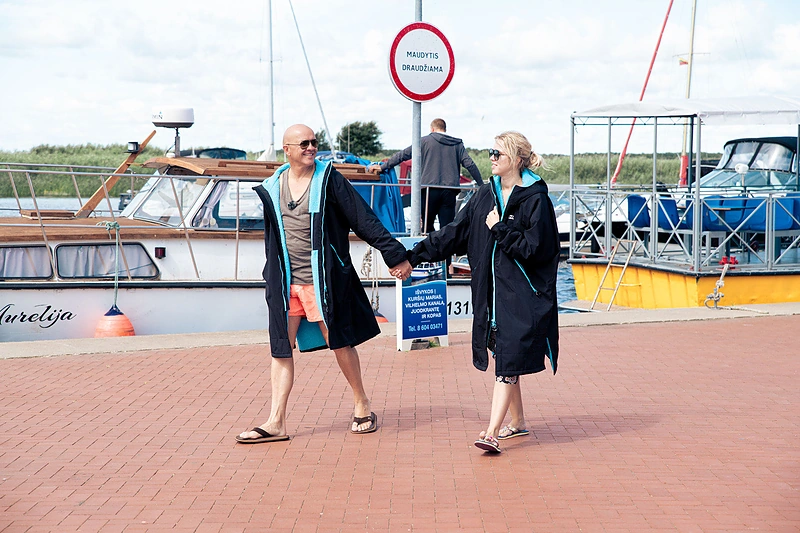 Ramūnas Rudokas ir Justina Rudokė / Viliaus Raševskio nuotr.