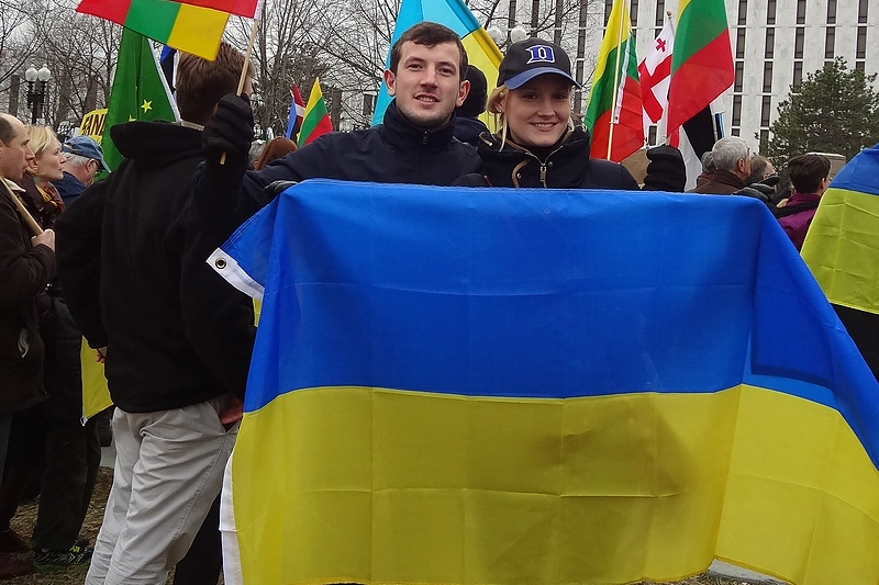 Virginijus Sinkevičius ir Kateryna Sinkevičienė / Asmeninio albumo nuotr.