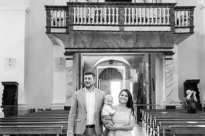 Evelina Sašenko sūnaus Teodoro krikštynos / Monikos Žilinskos nuotr.