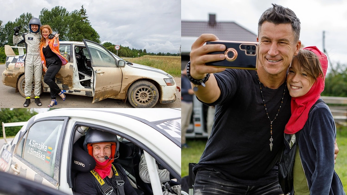 Lenktynėse „Rally Žemaitija“ – Donata Virbilatė ir Saulius Skambinas / Erlendo Bartulio nuotr.