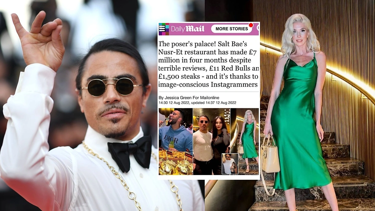 Inga Stumbrienė, Salt Bae / Scanpix ir socialinių tinklų nuotr.