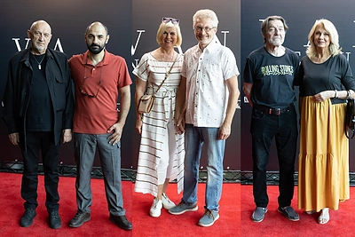 Marato Sargsyano filmo „Tvano nebus“ premjera: raudonu klimu žengė Lietuvos kino žvaigždės