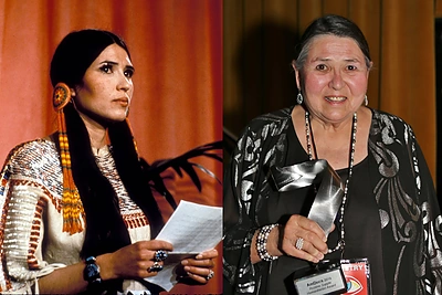 „Oskarų“ rengėjai atsiprašė už smurtą prieš Marlono Brando deleguotą indėnę: delsė 50 metų