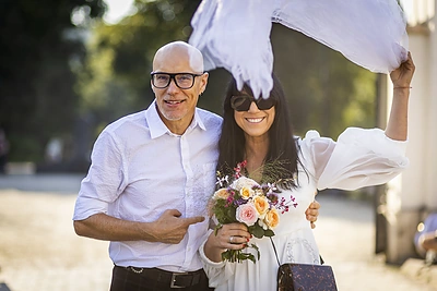 Jurgos Baltrukonytės ir Algio Kriščiūno vestuvės / Irmanto Gelūno / BNS nuotr.