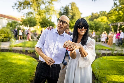 Jurgos Baltrukonytės ir Algio Kriščiūno vestuvės / Irmanto Gelūno / BNS nuotr.