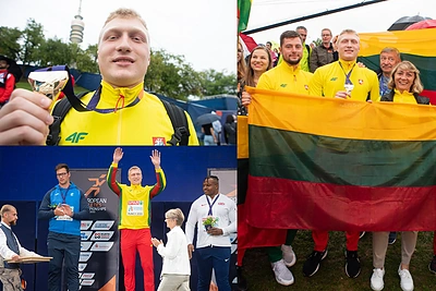 M.Aleknai Miunchene įteiktas aukso medalis: „Per kūną ėjo šiurpuliukai“
