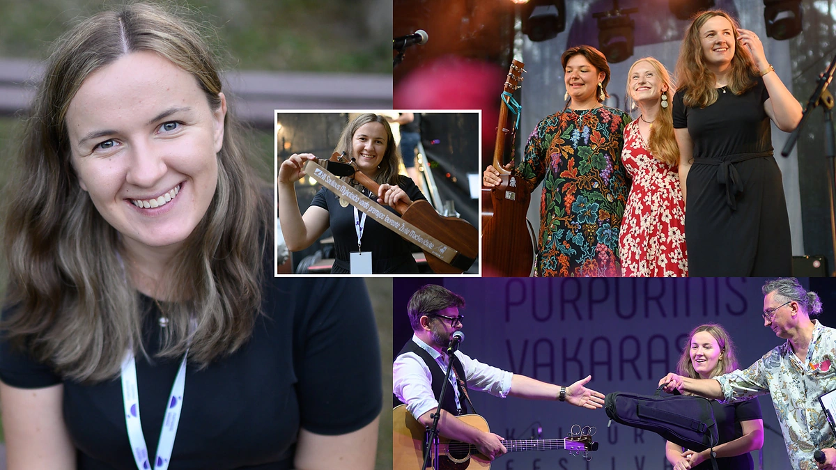 Živilė Mackevičiūtė, akimirkos iš festivalio „Purpurinis vakaras“ / Mikos Savičiūtės nuotr.