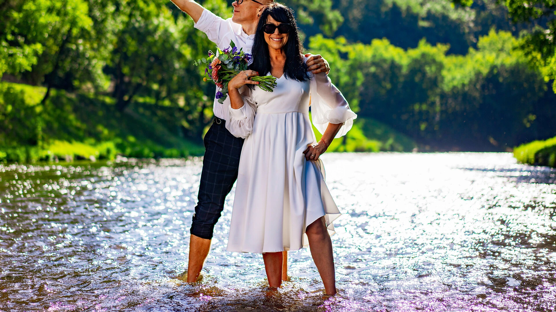 Algis Kriščiūnas ir Jurga Baltrukonytė / Vytenio Kriščiūno nuotrauka