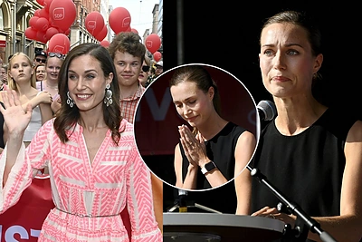 Po skandalo – Suomijos premjerės ašaros: „Aš taip pat trokštu linksmybių tarp šių tamsių debesų“