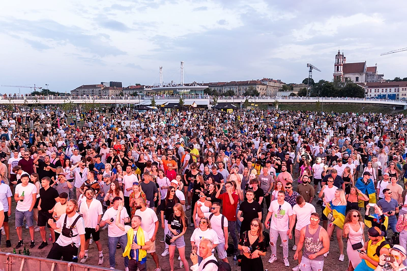 Ukrainos nepriklausomybės dienos minėjimo koncertas / Žygimanto Gedvilos / BNS nuotr.