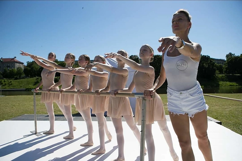 Baltijos baleto teatro studijos veikla / Giedrė Gedeikytė nuotr.