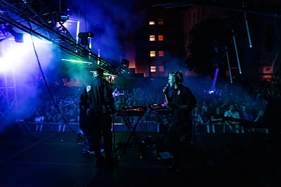 „Solo ansamblio“ koncertas „Lelijos“ fabrike / Arno Mažylio nuotr.