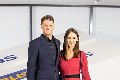 Mykolas Majauskas, Lina Svidinskaitė / Pauliaus Peleckio / BNS nuotr.