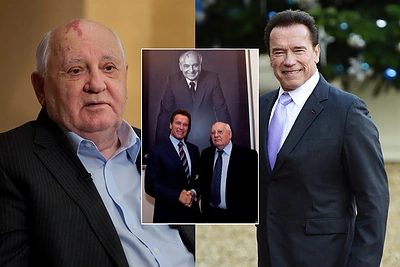 A.Schwarzeneggeris šlovina mirusį M.Gorbačiovą: „Jis buvo vienas iš mano didvyrių“