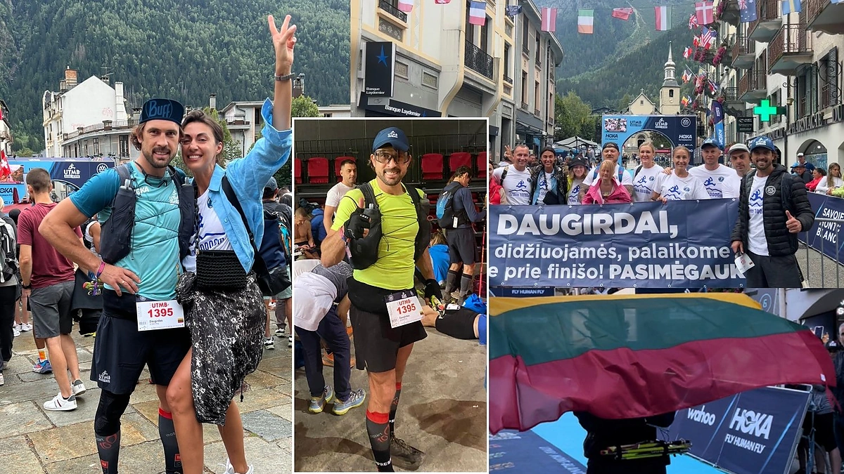 Boksininkas Daugirdas Šemiotas įveikė 170 km trasą apie Monblaną / Asmeninio albumo nuotr.