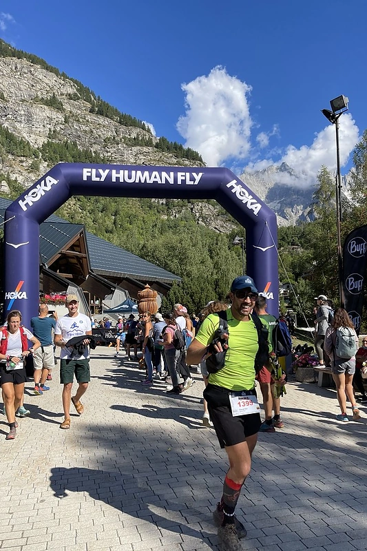 Boksininkas Daugirdas Šemiotas įveikė 170 km trasą apie Monblaną / Asmeninio albumo nuotr.