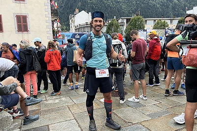 Boksininkas Daugirdas Šemiotas įveikė 170 km trasą apie Monblaną / Asmeninio albumo nuotr.