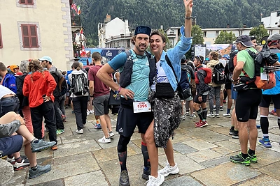 Boksininkas Daugirdas Šemiotas įveikė 170 km trasą apie Monblaną / Asmeninio albumo nuotr.