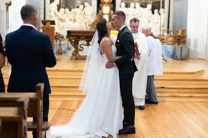 Evelinos Želvytės ir Simo Bertašiaus vestuvės / Gretos Skaraitienės / BNS nuotr.