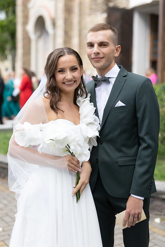 Evelinos Želvytės ir Simo Bertašiaus vestuvės / Gretos Skaraitienės / BNS nuotr.