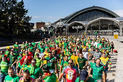 Lietuvos sirgalių eisena / Žygimanto Gedvilos / BNS nuotr.