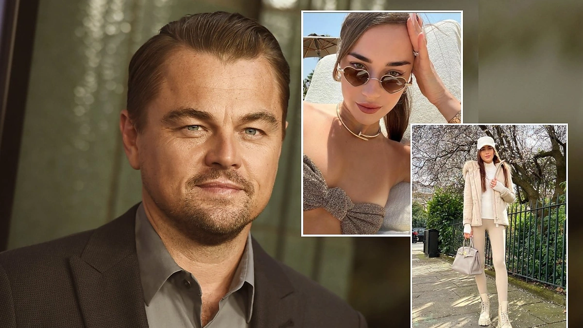 Leonardo DiCaprio ir Maria Beregova / Scanpix ir socialinių tinklų nuotr.