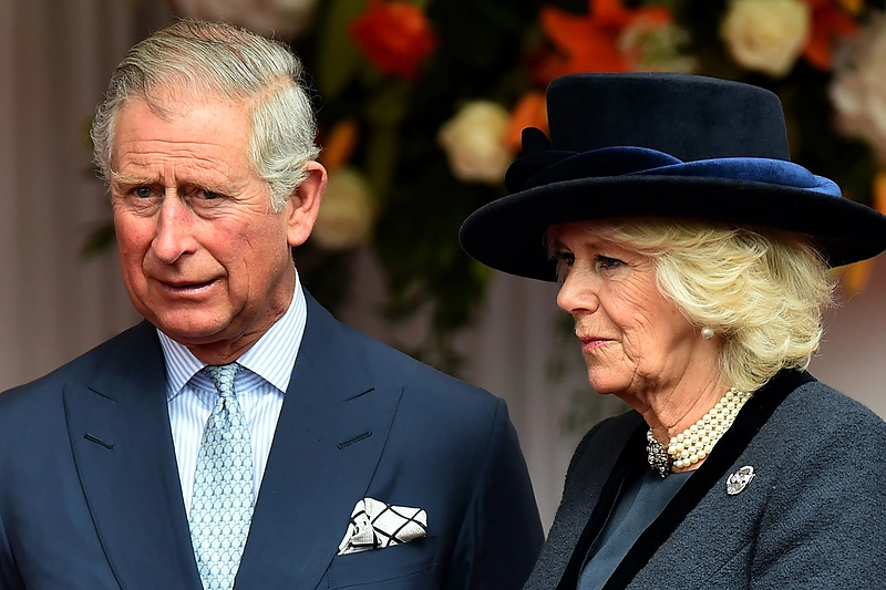 Karalius Charlesas III, karalienė konsortė Camilla / AFP/„Scanpix“ nuotr.
