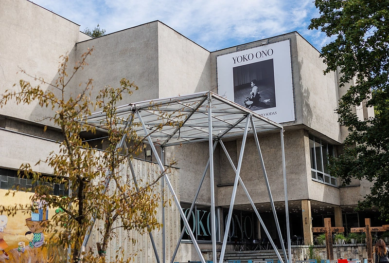 Yoko Ono paroda / Eriko Ovčarenko / BNS nuotr.